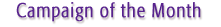 Campaign of the Month